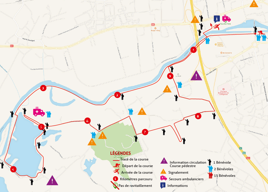 parcours Marche Nordique