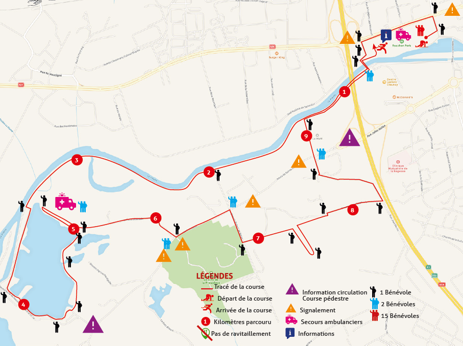 Parcours 10km