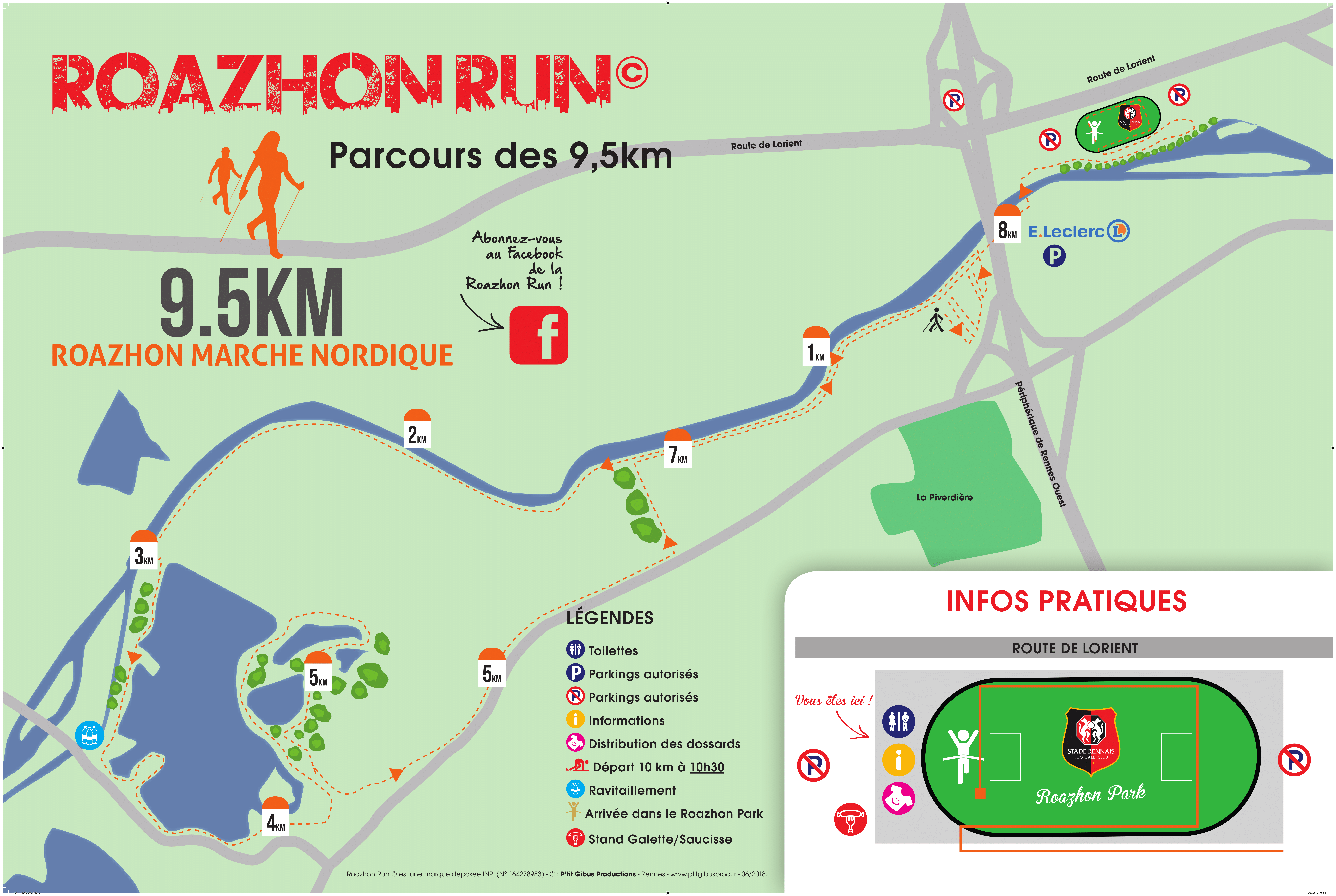 parcours Marche Nordique